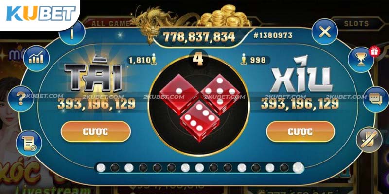 Chi tiết thao tác tham gia đặt cược tài xỉu Kubet