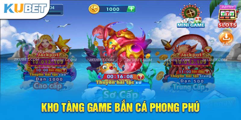 Kho tàng game bắn cá đổi thưởng đặc sắc